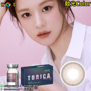 【散光】Lensme Torica Yous Choco 토리카 유스 쵸코  (난시 교정용) 每月抛棄散光彩妝隱形眼鏡